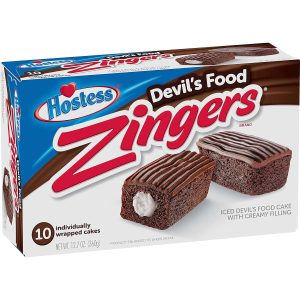 Hostess Iced Devil's Food Zingers | 12.7 Ounce | 10 Count